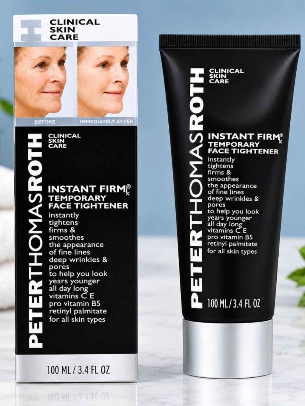 Peter Thomas Roth Instant FIRMx Temporary Face Tightener 3.4 oz / 100 ml New